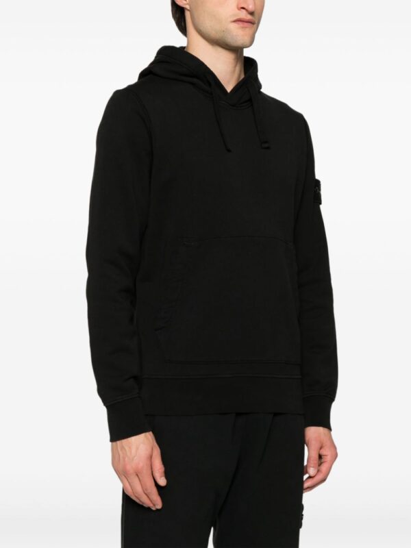 STONE ISLAND FELPA NERO