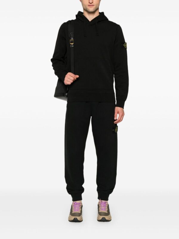 STONE ISLAND FELPA NERO