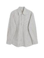 SUNFLOWER CAMICIA BIANCO A QUADRI