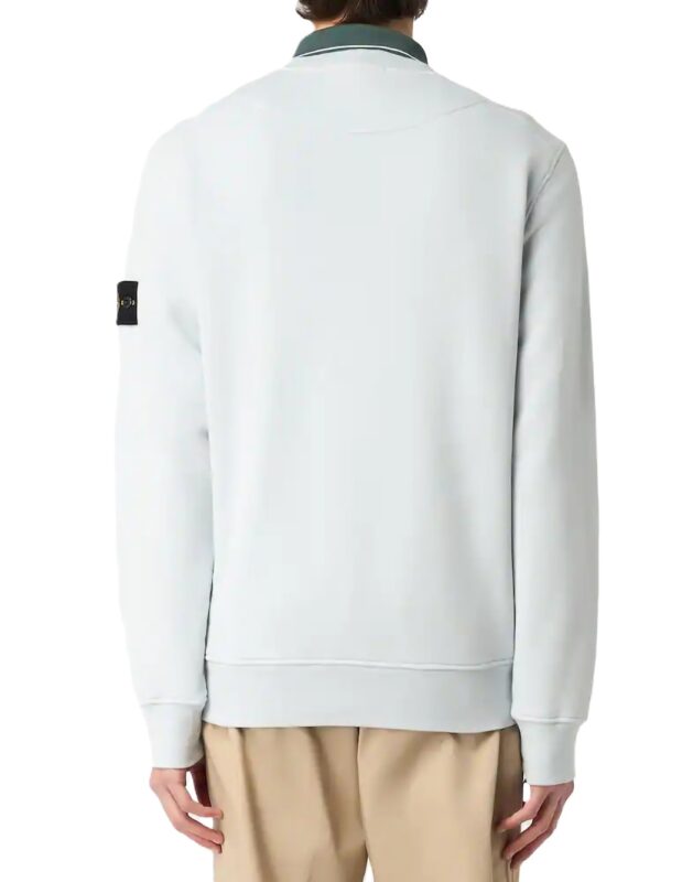 STONE ISLAND MAGLIA CELESTE