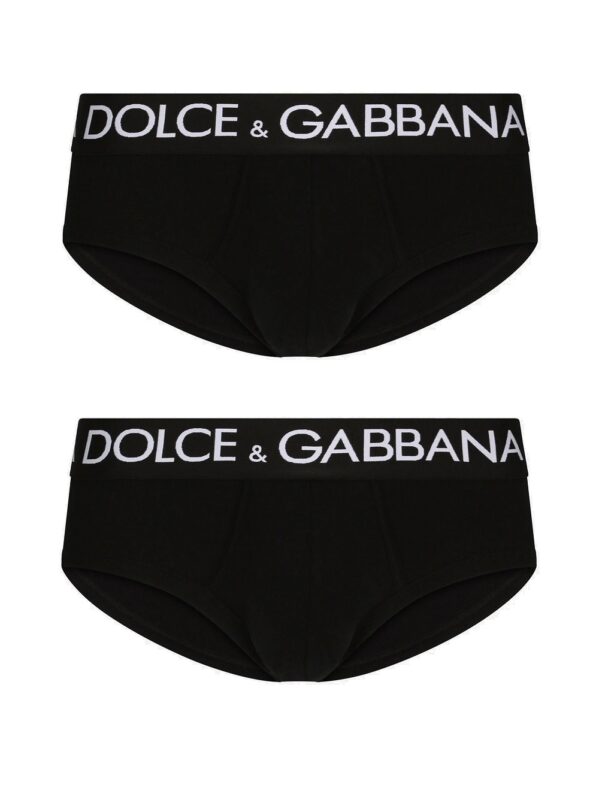 DOLCE & GABBANA SLIP NERO