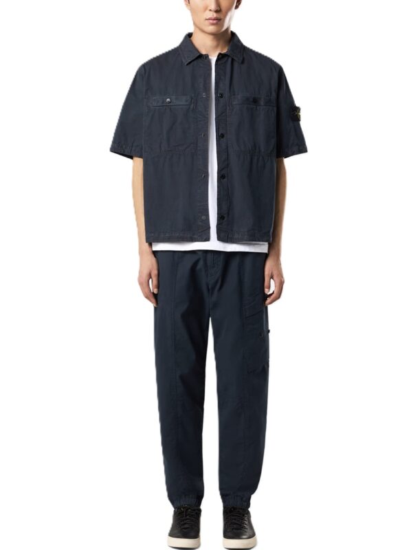 STONE ISLAND CAMICIA BLU