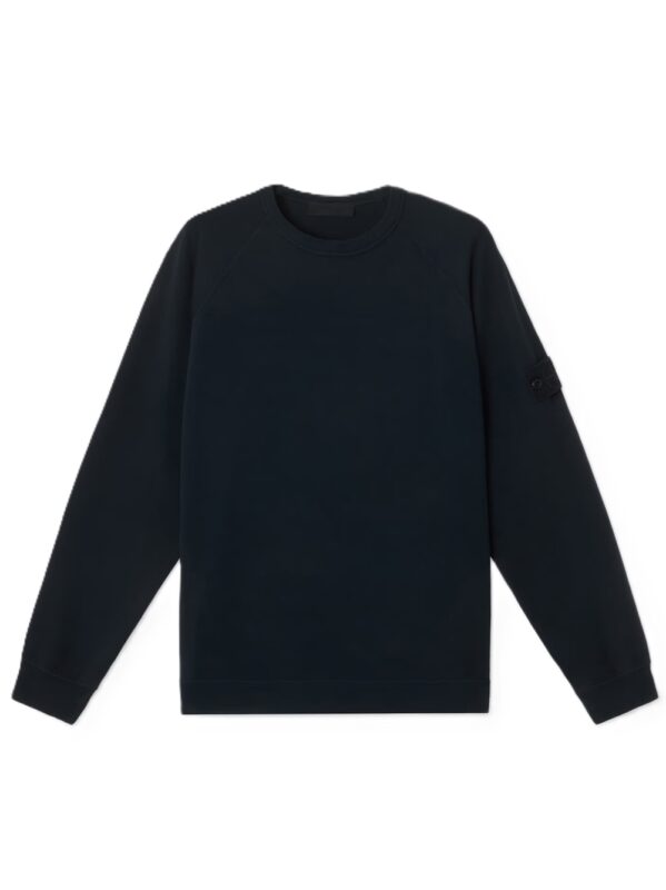 STONE ISLAND FELPA BLU