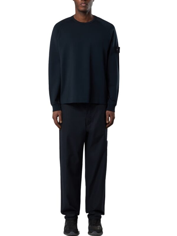 STONE ISLAND FELPA BLU
