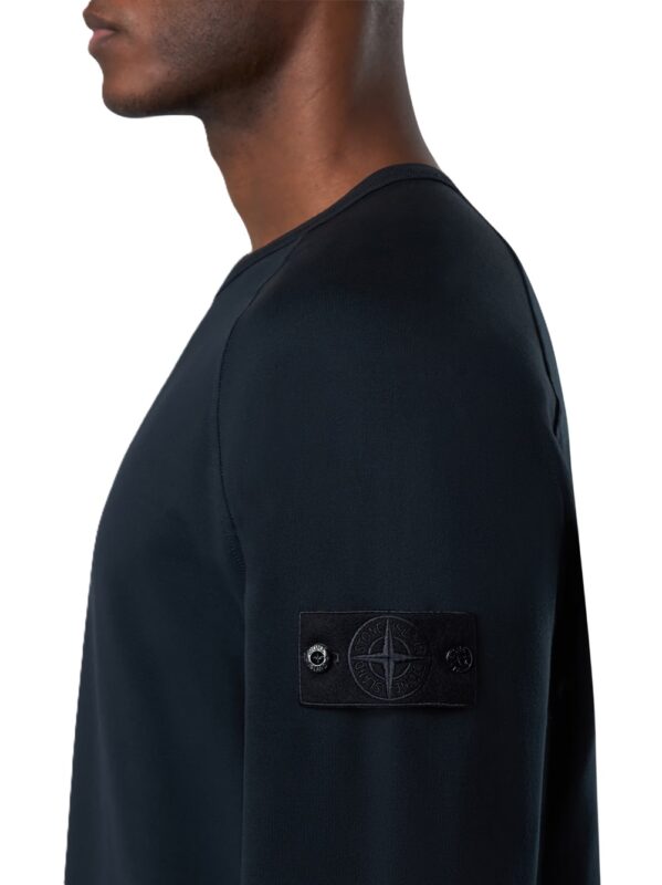 STONE ISLAND FELPA BLU