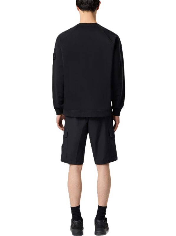 STONE ISLAND FELPA NERO