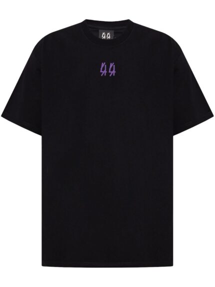 44 LABEL T-SHIRT NERO/BLU