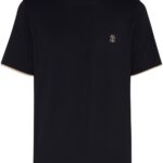 BRUNELLO CUCINELLI T-SHIRT NERO
