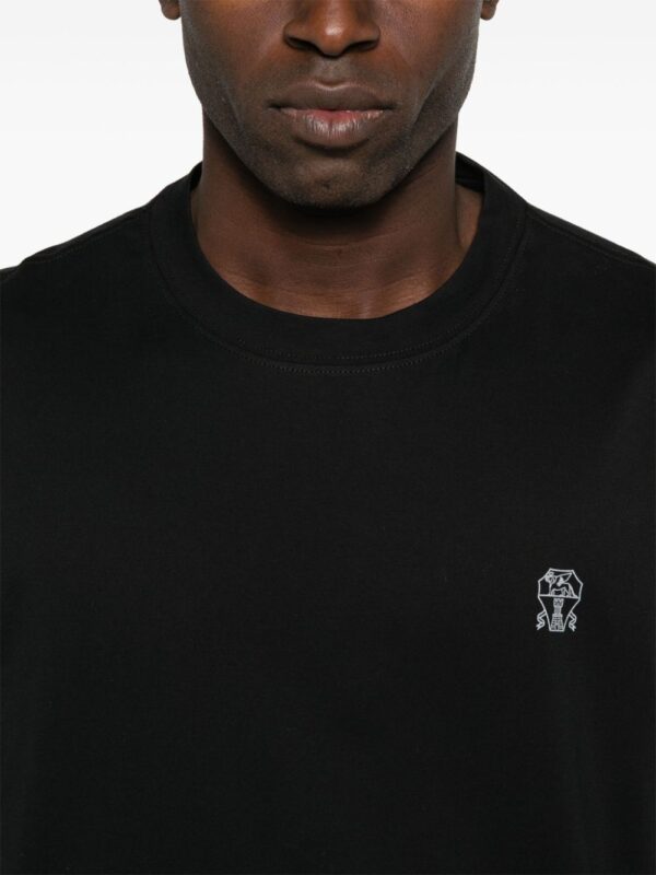BRUNELLO CUCINELLI T-SHIRT NERO