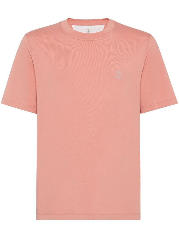 BRUNELLO CUCINELLI T-SHIRT POMPELMO