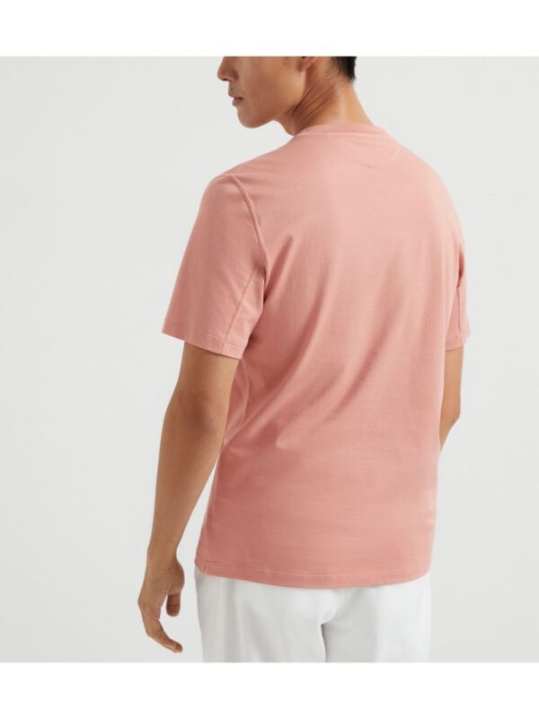 BRUNELLO CUCINELLI T-SHIRT POMPELMO