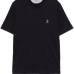 BRUNELLO CUCINELLI T-SHIRT NERO