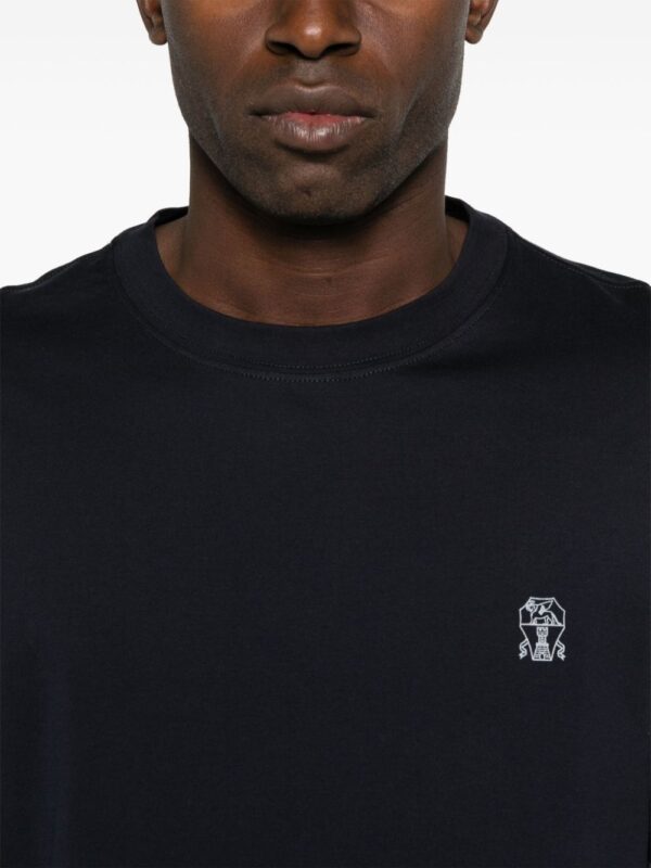 BRUNELLO CUCINELLI T-SHIRT NERO