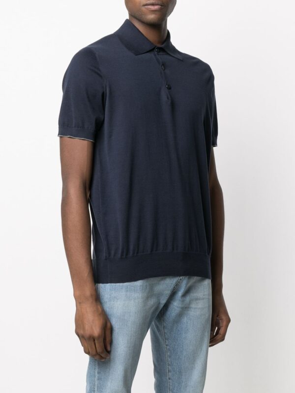 BRUNELLO CUCINELLI POLO BLU