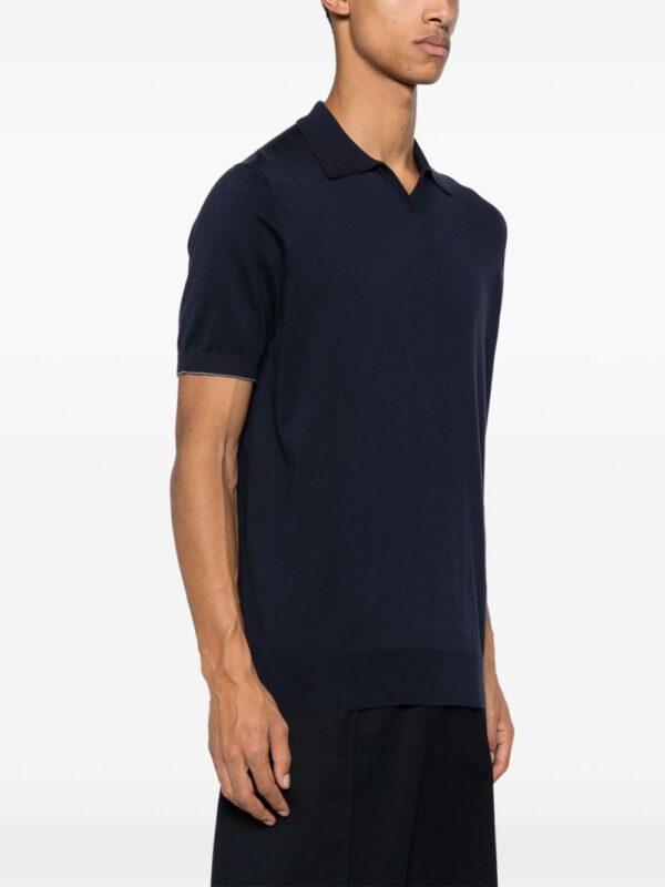 BRUNELLO CUCINELLI POLO NERO