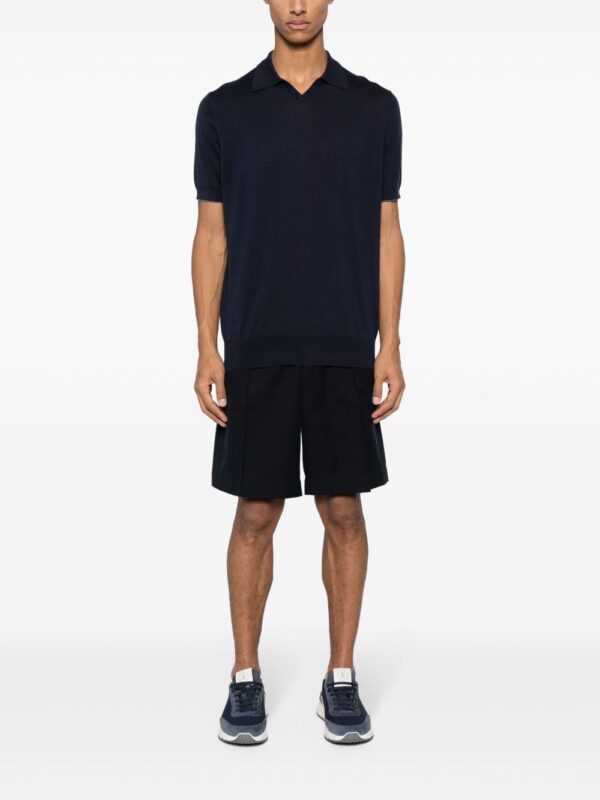 BRUNELLO CUCINELLI POLO NERO