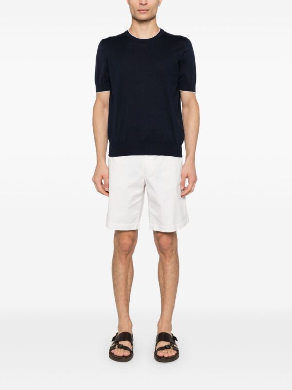 BRUNELLO CUCINELLI T-SHIRT BLU