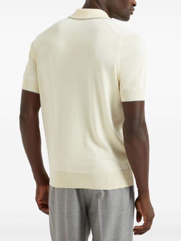 BRUNELLO CUCINELLI POLO ZENZERO
