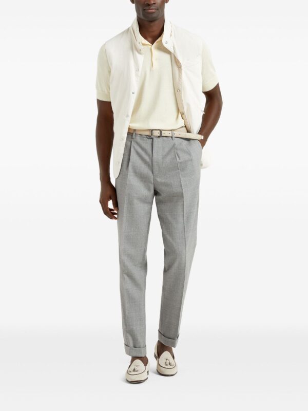 BRUNELLO CUCINELLI POLO ZENZERO