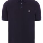 BRUNELLO CUCINELLI POLO BLU