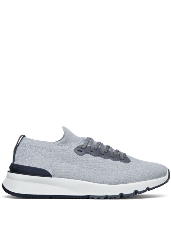 BRUNELLO CUCINELLI SNEAKERS GRIGIO