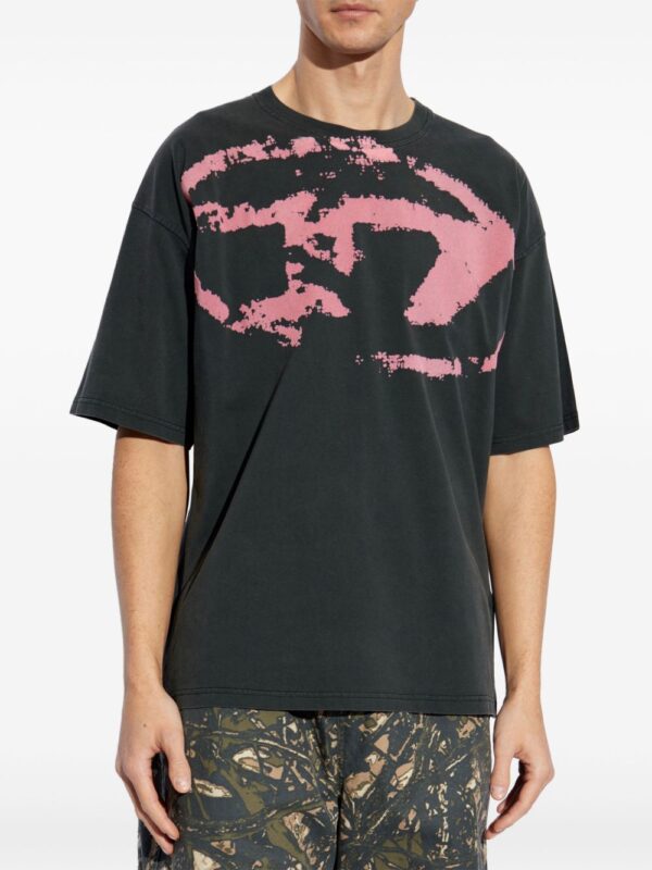 DIESEL T-SHIRT GRIGIO