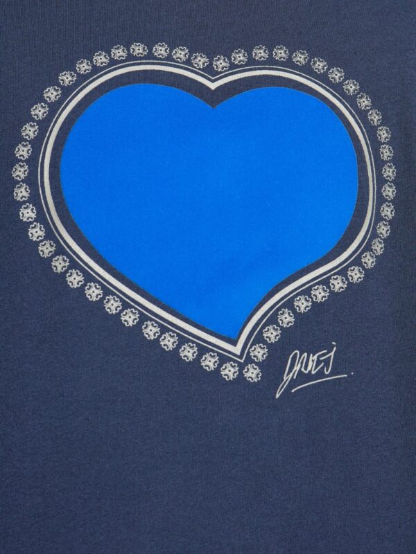 DRIES VAN NOTEN T-SHIRT BLU