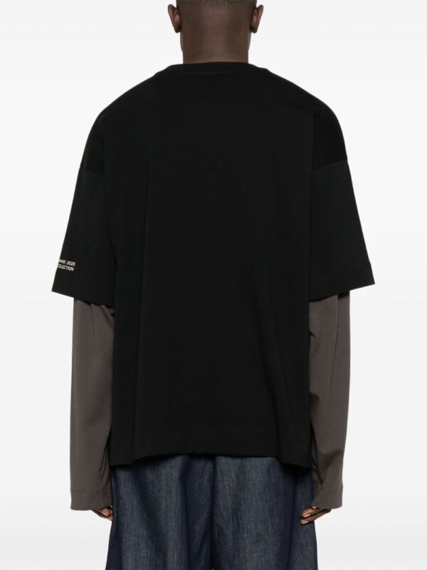 DRIES VAN NOTEN T-SHIRT NERO