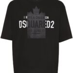 DSQUARED2 T-SHIRT NERO