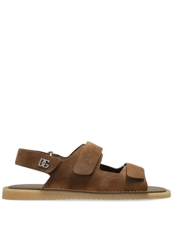 DOLCE&GABBANA SANDALI NOCCIOLA