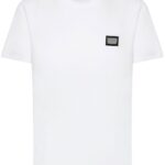 DOLCE&GABBANA T-SHIRT BIANCO OTTICO