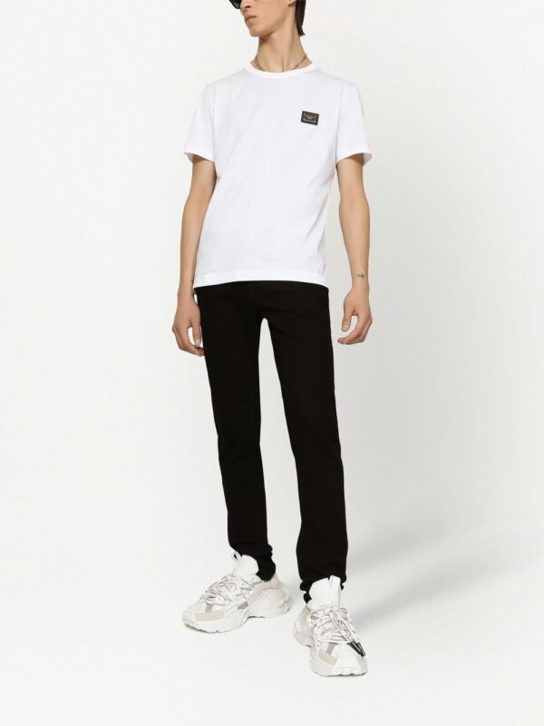 DOLCE&GABBANA T-SHIRT BIANCO OTTICO