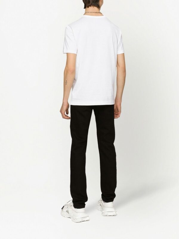 DOLCE&GABBANA T-SHIRT BIANCO OTTICO