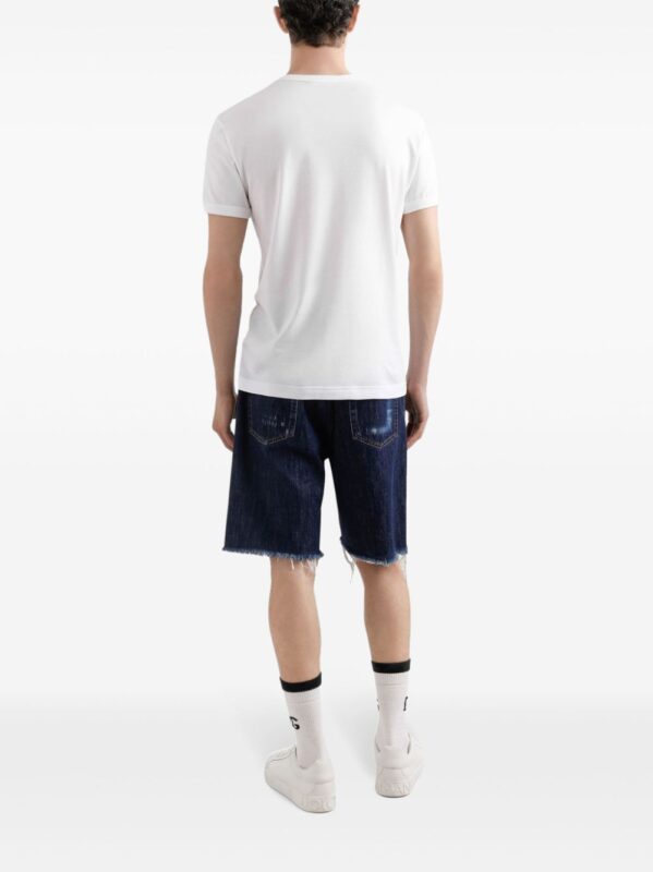 DOLCE&GABBANA T-SHIRT BIANCO OTTICO