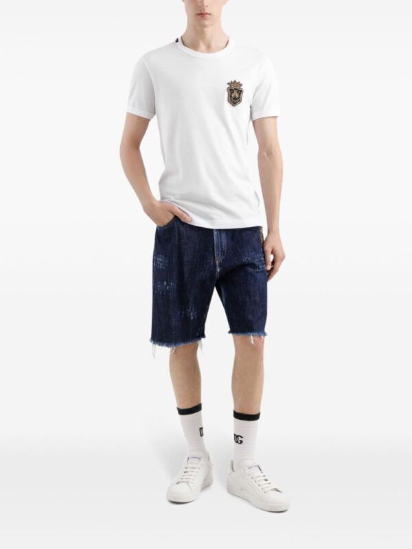 DOLCE&GABBANA T-SHIRT BIANCO OTTICO