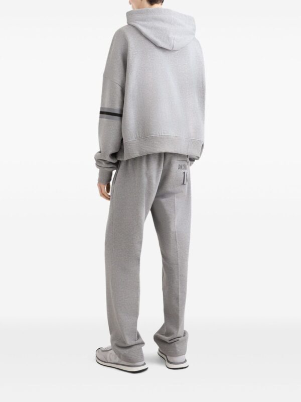 DOLCE&GABBANA FELPA GRIGIO MELANGE
