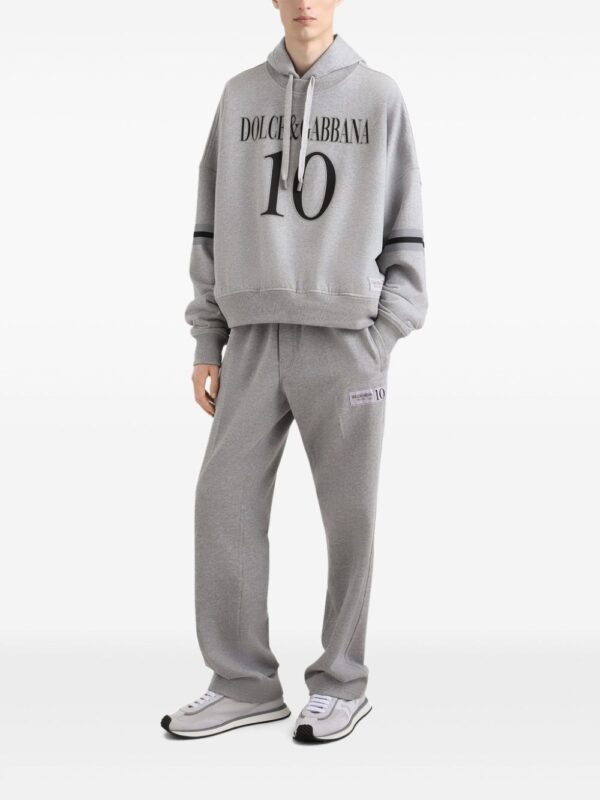 DOLCE&GABBANA FELPA GRIGIO MELANGE