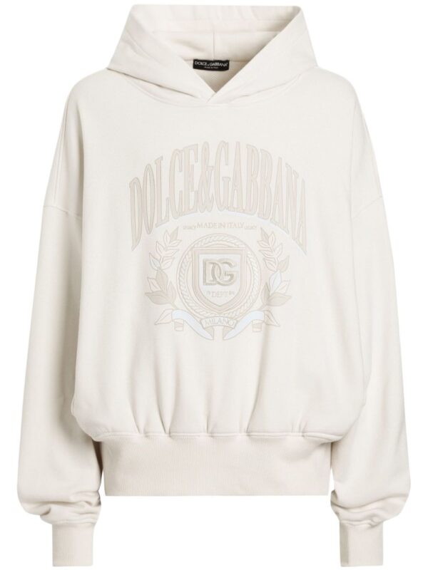 DOLCE&GABBANA FELPA PANNA
