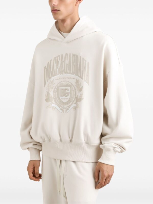 DOLCE&GABBANA FELPA PANNA