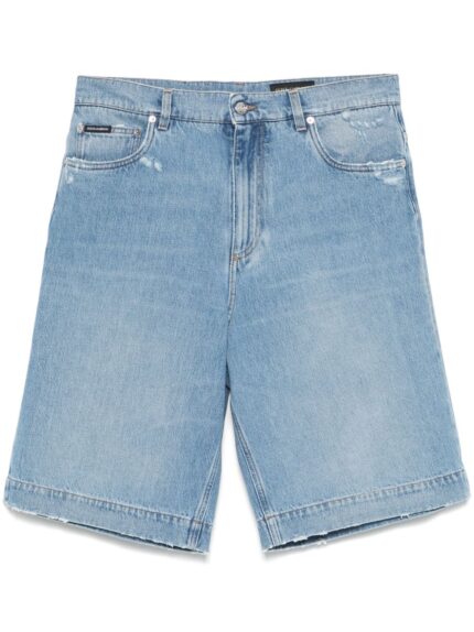 DOLCE&GABBANA SHORTS BLU