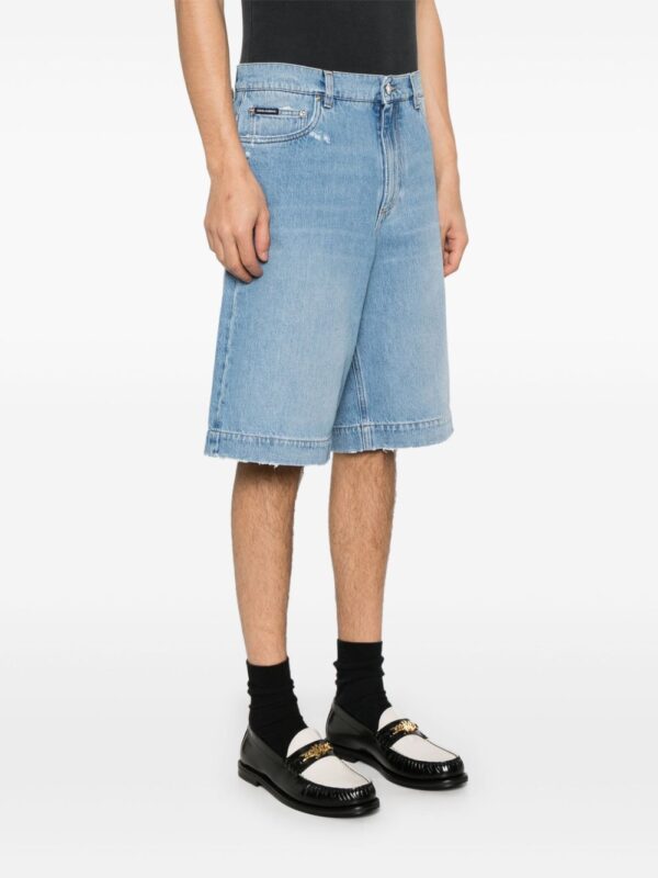 DOLCE&GABBANA SHORTS BLU