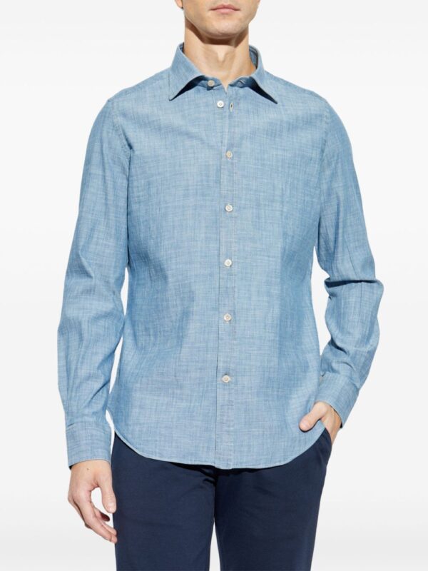 ELEVENTY CAMICIA BLU