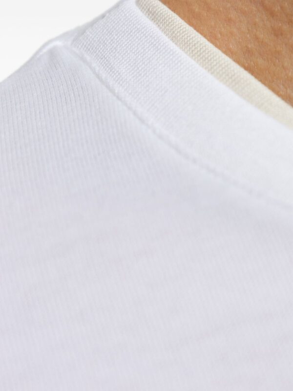 ELEVENTY T-SHIRT BIANCO BEIGE