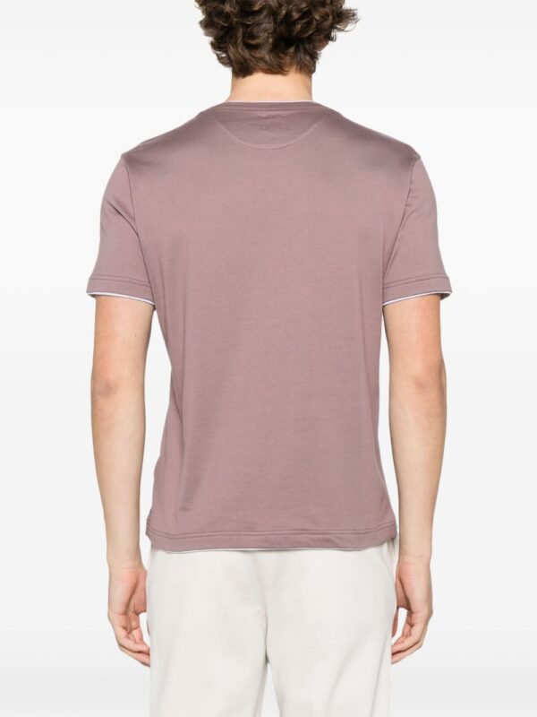 ELEVENTY T-SHIRT MALVA GRIGIO