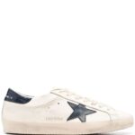 GOLDEN GOOSE SNEAKERS BEIGE/ BLU NOTTE