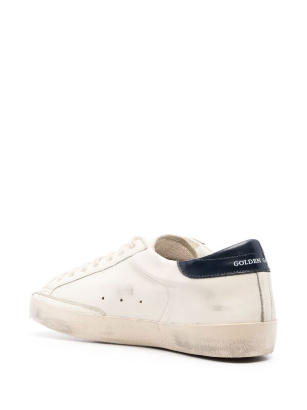GOLDEN GOOSE SNEAKERS BEIGE/ BLU NOTTE