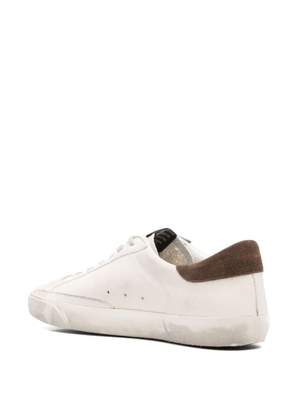 GOLDEN GOOSE SNEAKERS BIANCO/MARRONE