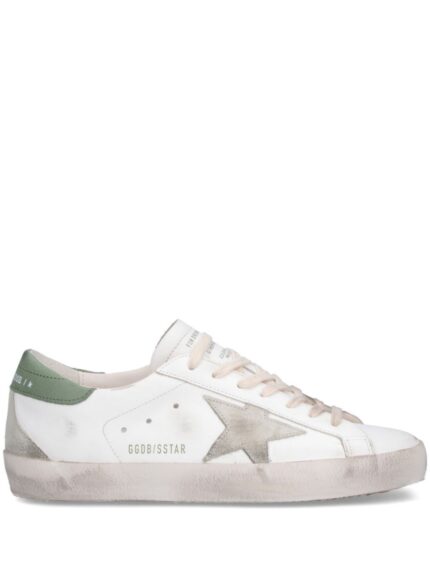 GOLDEN GOOSE SNEAKERS BIANCO/VERDE