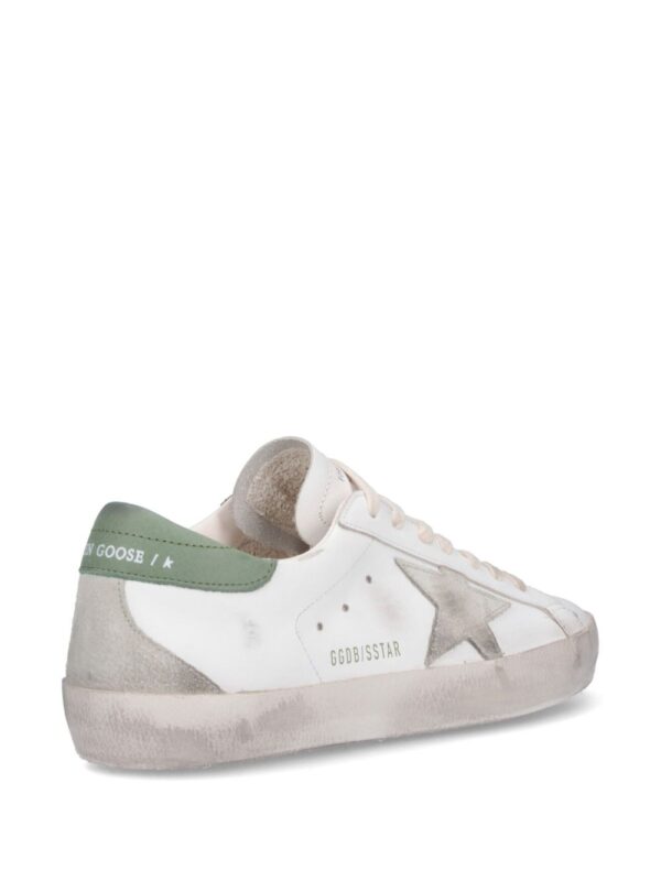 GOLDEN GOOSE SNEAKERS BIANCO/VERDE