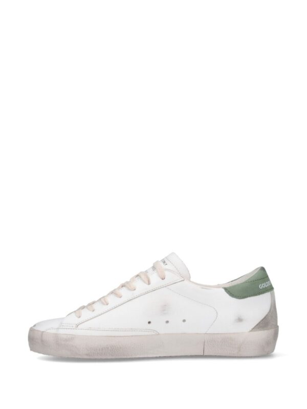 GOLDEN GOOSE SNEAKERS BIANCO/VERDE
